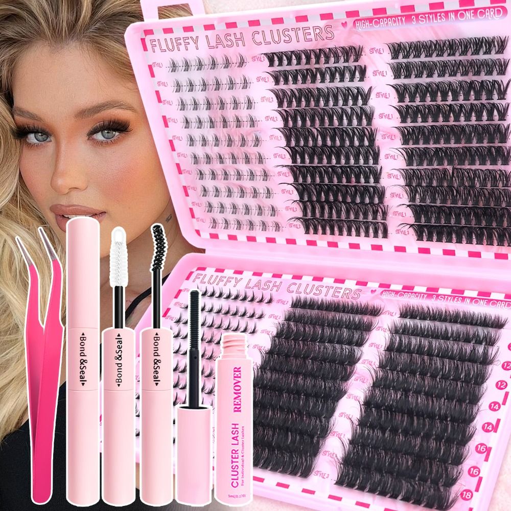 Eyelash Extension Natural Look - Naturalne rzęsy na paskach, zestaw do