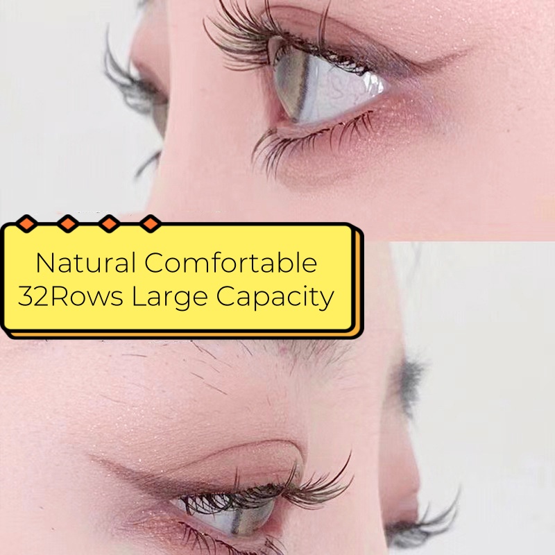 32 rzędy, duże pudełko, sztucz – Eyelash Extension For Asian Eyes recenzja i cena