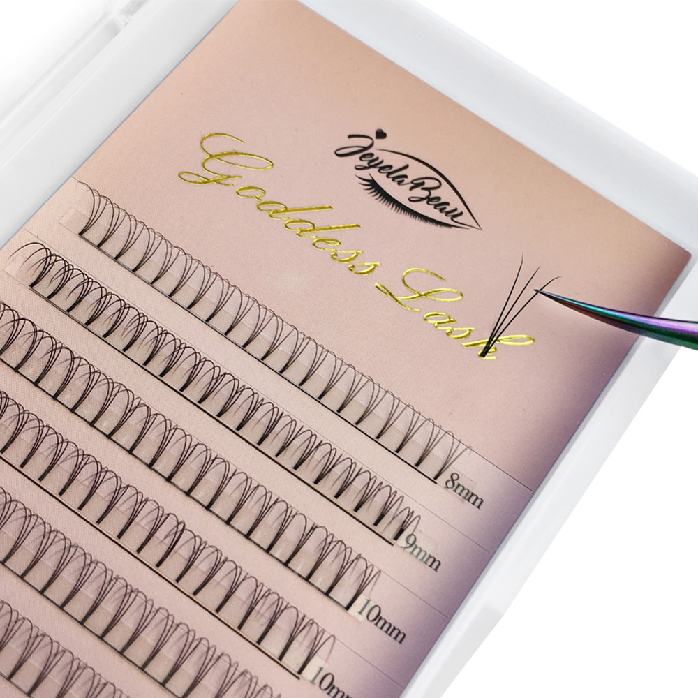 Goddess 3D Premade Fan Eyelash – Eyelash Extension Human Hair recenzja i cena