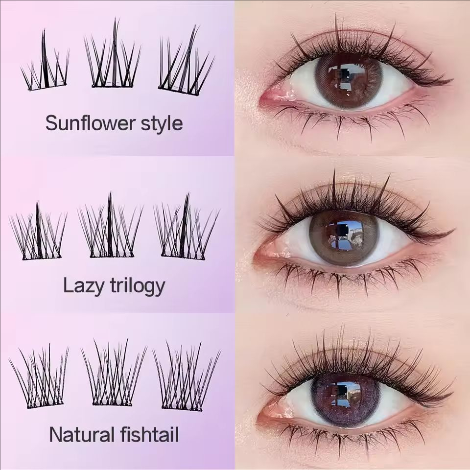 Sztuczne rzęsy MIAOJIE bez kle – Eyelash Extension Human Hair recenzja i cena