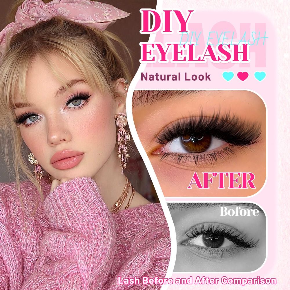 Naturalne rzęsy na paskach, ze – Eyelash Extension Natural Look recenzja i cena