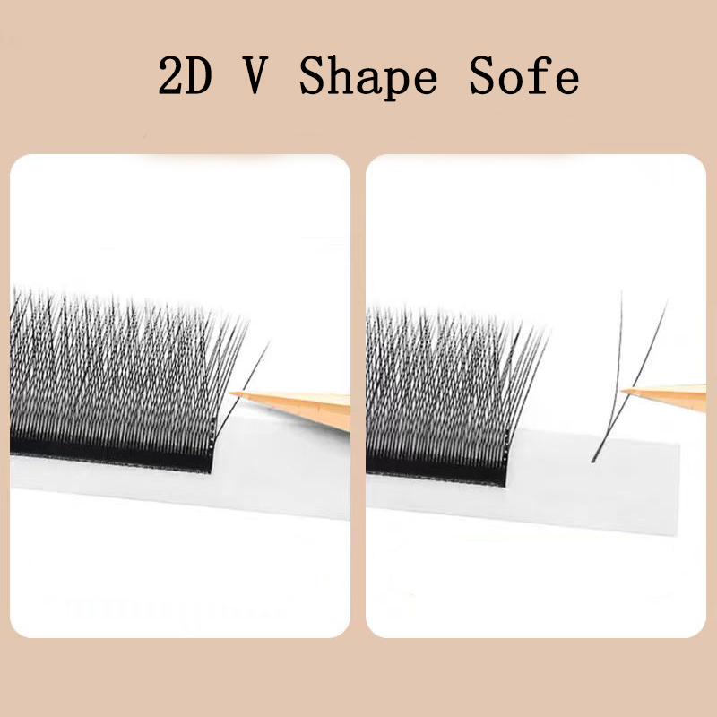 MARIA 2D Rzęsy w kształcie lit – Eyelash Extension Human Hair recenzja i cena