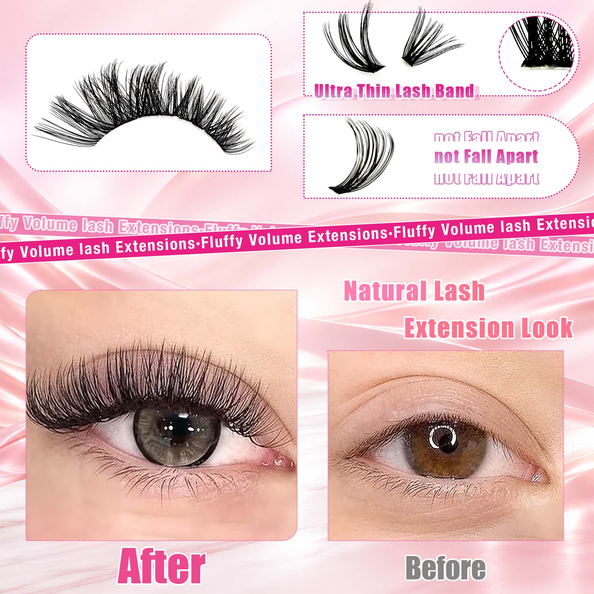 Nowy zestaw do samodzielnego p – Eyelash Extension For Asian Eyes recenzja i cena